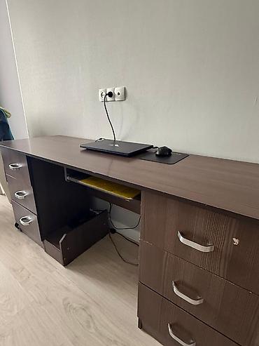 call center парта: Стол для работы 170*60 в хорошем состоянии самовывоз район айни — 1