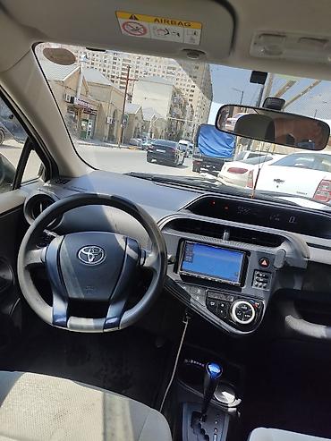 Toyota: Toyota Aqua hibrid hetçbek - Rəng: ağ - Korpus: 5 qapılı hetçbek — 8