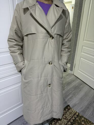 Пуховики и зимние куртки: Пуховик, По колено, С капюшоном, Стеганый, S, M, Все размеры — 6