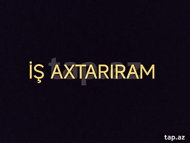 satıcı axtarılır: Təcili iş axtarıram ofisiant fəhlə market işi fərq eləmir yaş 27 — 1