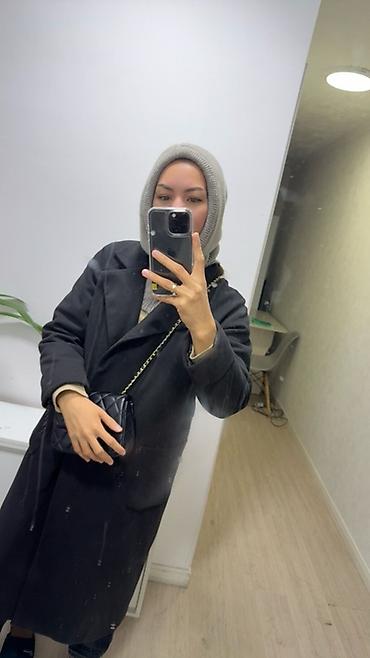 плащи мужские классические: Длинное женское пальто классического кроя - Цвет: чёрный - Длина — 1