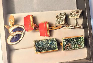 Галстуки, запонки: Винтажные Запанки в ассортименте, состояние новой вещи Подходят для — 12
