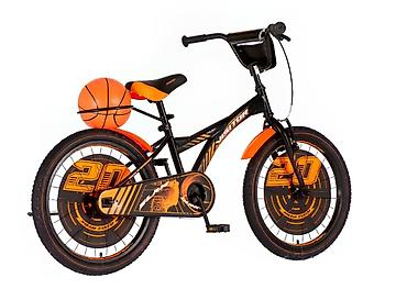 starinski dubak: Bicikl Visitor Kids Basket 20" – crno/narandžasti Šifra proizvoda — 4