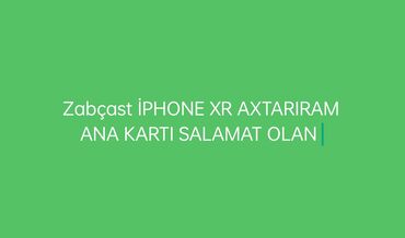 Apple iPhone: IPhone Xr, 64 GB, Zəmanət, Kredit, Qırıq