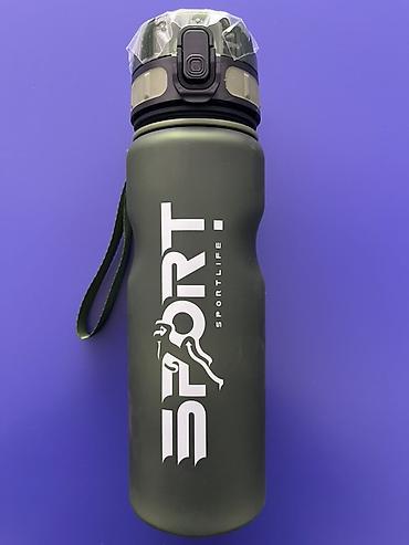 İdman su qabı – “SPORT LIFE” dizaynı - Tutum: təxmini 700–800 ml