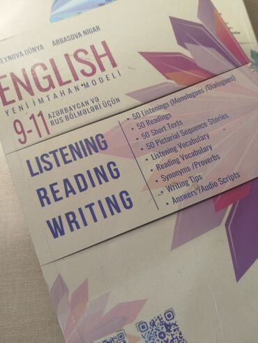 Ovçuluq və balıqçılıq: Məhsul: “ENGLISH – Yeni İmtahan Modeli” hazırlıq vəsaiti (9–11