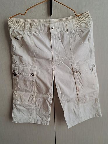 kisi batinkalari: Açıq krem rəngli 11-12 yaşa şort-kargo (İspaniya) boy 150/65 sm - — 1