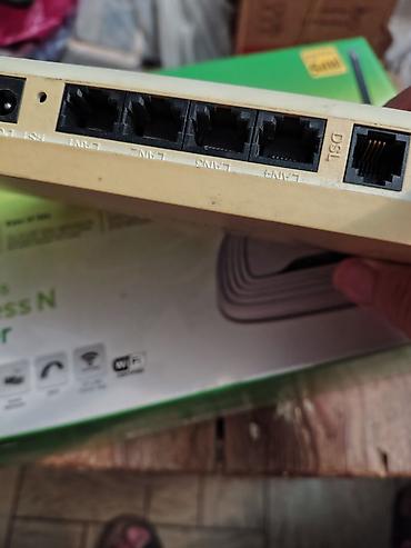 balaca printer: TP-Link simsiz marşrutlaşdırıcı + Pirelli PRG A1010 modem Məhsul — 10