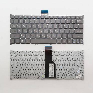 Чехлы и сумки для ноутбуков: Клавиатура для Acer S3 GREY Арт.137 Совместимые p/n: 9Z. N7WPW.20R