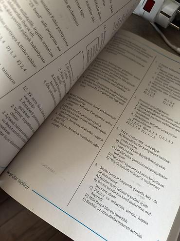 Testlər: Məhsul: Abituriyentlər üçün tarix test toplusu (2 kitab) - Nəşriyyat — 5