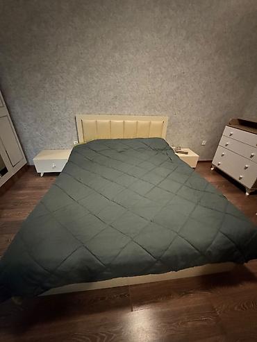 sit ortuyu: Yataq çarpayısı – iki nəfərlik - Ölçü: təxmini 160x200 sm (şəkillərə — 3