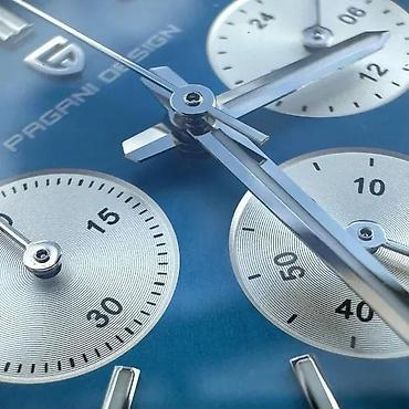 Ručni satovi: PAGANI DESIGN PD-1761 - Plava - Tissot PRX homage Potpuno nov muški — 3