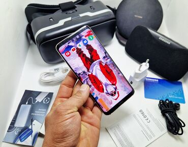 Samsung: Samsung Galaxy S9, Б/у, 256 ГБ, цвет - Золотой, 1 SIM, 2 SIM, eSIM — 5