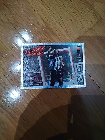 İncəsənət və kolleksiyalar: Topps “Legendary Moment” parlaq kolleksiya kartı - Seriya: Topps — 1