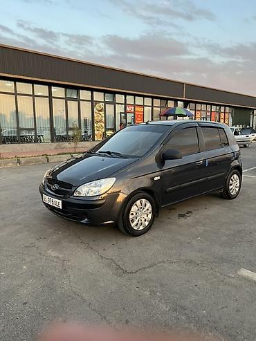 Hyundai Getz: 2005 г., 1.6 л, Кол менен иштөөчү, Бензин, Хетчбек — 1