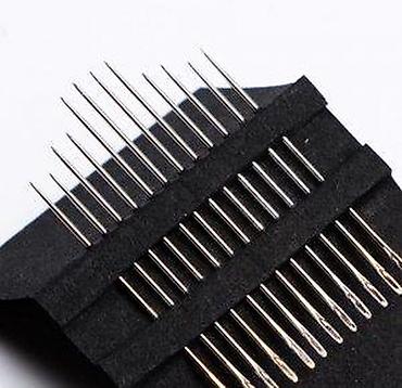 Igle za šivaće mašine: Samonitkujuće igle “One Second Needles” – set - Inovativna ušica sa — 18