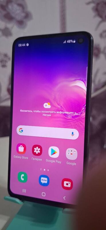 телефон флай маленький: Samsung Galaxy S10e, 128 GB, rəng - Boz, Sensor, İki sim kartlı