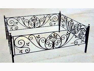 Сварка: Оградка на могилу Оградка кованная Оградка металлическая Ограждения at lalafo.kg — 20 Сварка: Оградка на могилу Оградка кованная Оградка металлическая Ограждения — 20