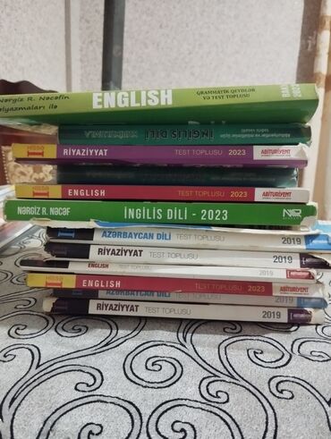 Digər kitablar və jurnallar: İmtahana hazırlaşanlar üçün dərsliklər. elanda 13 kitab mövcüddur! və — 2