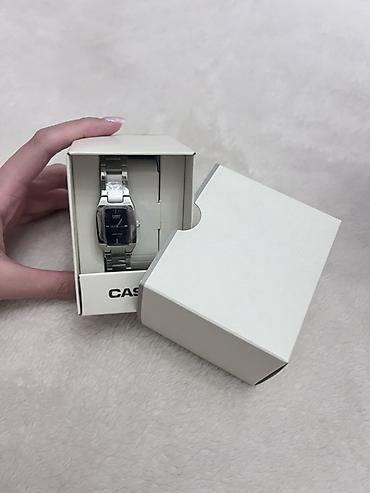 sahmeran qolbaq: Yeni, Qol saatı, Casio, rəng - Gümüşü — 1