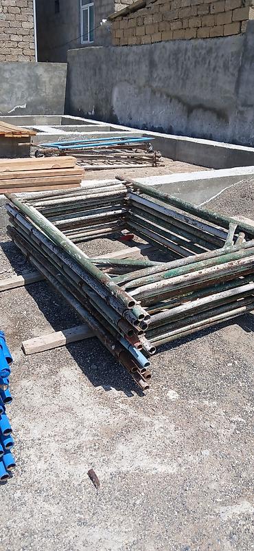 generator temiri: Metalladan hazırlanmış tikinti meşəsi (lesa) çərçivələri - Material — 3