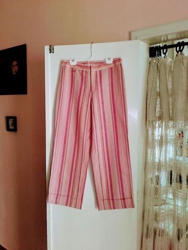 waikiki lanene pantalone: XL (EU 42), Visok struk, Drugi kroj pantalona