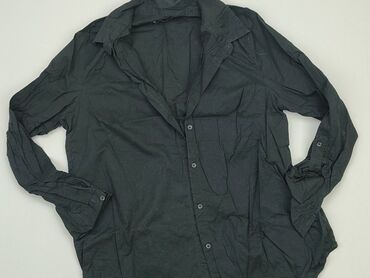 bluzki hm czarne: Koszula Damska, House, L, stan - Bardzo dobry