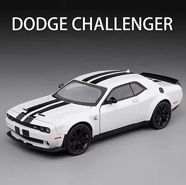 Спорт и хобби: Məhsul: Die-cast ərintidən model avtomobil – Dodge Challenger — 1