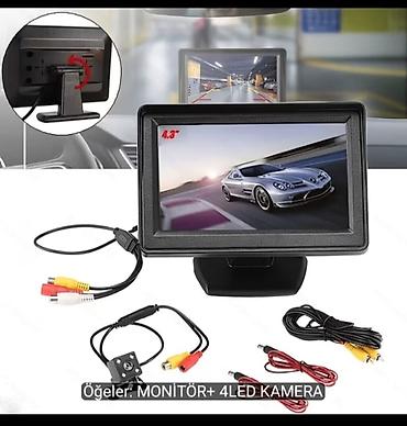 4k kamera: Üç kanallı avtomobil DVR sistemi və parklama monitor-kamera dəsti 1) — 2