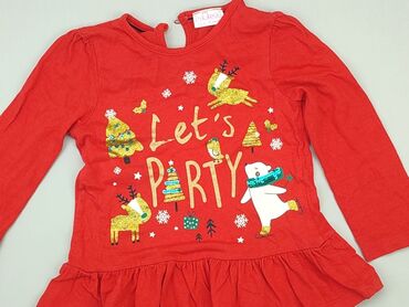 bluzka z falbanką na dole: Blouse, So cute, 1.5-2 years, 86-92 cm, condition - Very good