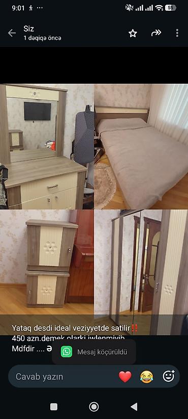 Yataq desdi ideal veziyyetde satilir‼️ 450 azn.demek olarki lalafo.az -da Yataq desdi ideal veziyyetde satilir‼️ 450 azn.demek olarki