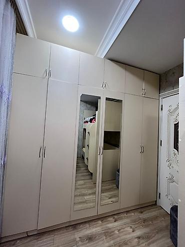 Yataq otağı dəstləri: Klassik üslubda mebel dəsti - Rəng: krem (açıq bej) – qızılı dekor — 6