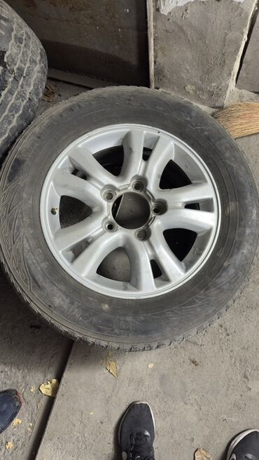 хендай гетц диски: Дөңгөлөктөр монтажда 225 / 70 / R 16, All-season, Колдонулган, Камдык, Жеңил унаалар, Куйма, тешиктери - 6