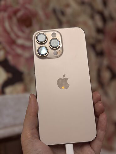 мониторы япония: IPhone 16 Pro Max, Колдонулган, 512 ГБ, Desert Titanium, Заряддоочу түзүлүш, Каптама, Куту, 100 %