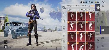 Playstation: * 62 level * 855 UC * 88 silah skini * 10 upgrade (yüksəldilə bilən) — 8
