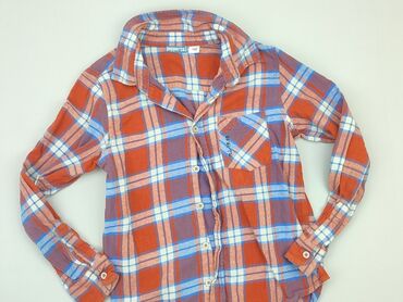 Shirts: Shirt 12 years, condition - Very good, pattern - Cell, color - Red