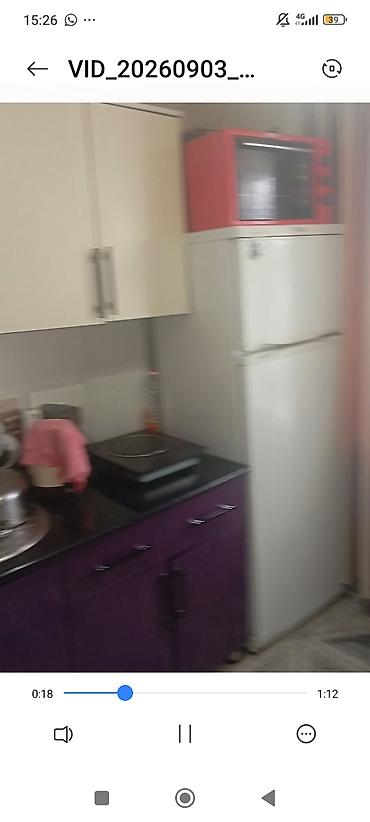 комната аламедин 1: 2 бөлмө, 44 м², 105-серия, 3 кабат, Евро оңдоо — 3