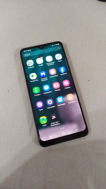 эпо воч: Samsung Galaxy A32, Колдонулган, 64 ГБ, түсү - Кара, 2 SIM