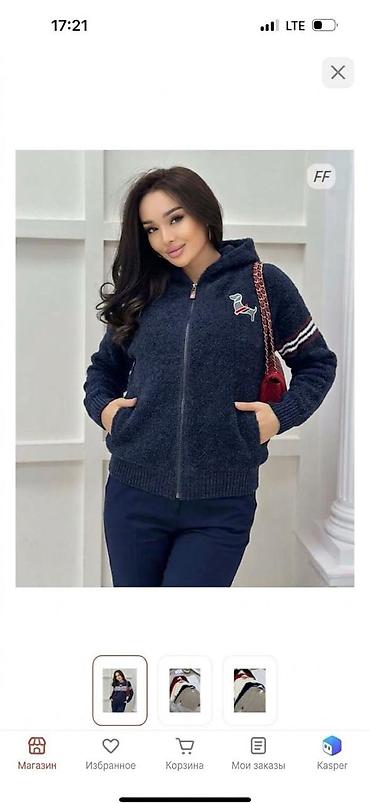 half zip: Кофта, С карманами, Осень-весна, Стандарт — 3