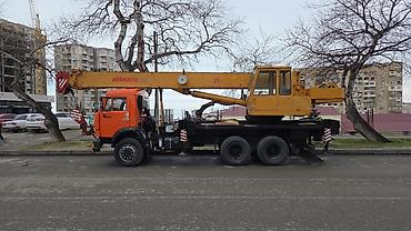 maz kran satilir: KAMAZ əsaslı “İvanovets” avtokran – 25 ton - Daşıyıcı: KAMAZ, 6x4 — 2