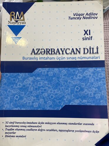 mhm informatika test toplusu pdf: Azərbaycan dili Testlər 11-ci sinif, RM, 1-ci hissə