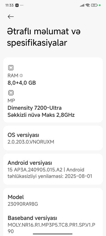 Xiaomi: Xiaomi 13 Pro, 256 GB, 
 Sensor — 9
