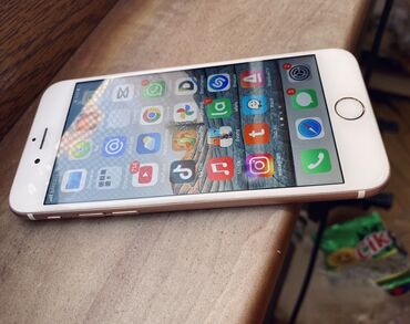 iphone 6s qiyməti: IPhone 6s, 32 GB, Rose Gold, Barmaq izi