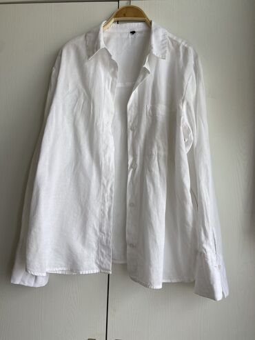 рубашки белые: Рубашка, Оверсайз