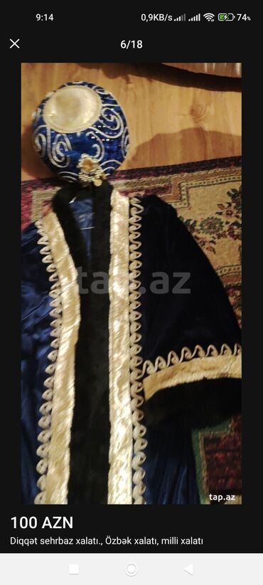 Milli geyimlər: Təcili Özbəkistan geyimi burdan alınmayıb. Hədiyyə veribləir — 9