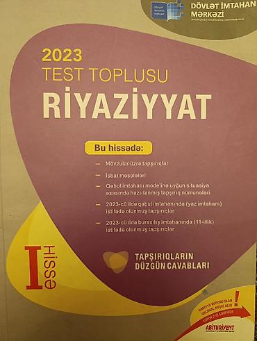 Riyaziyyat 11-ci sinif, 2023 il lalafo.az -da Riyaziyyat 11-ci sinif, 2023 il