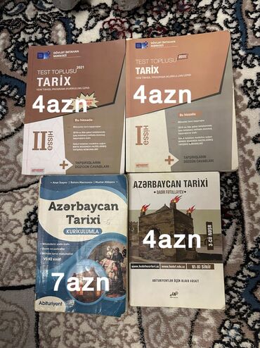 Kitablar, jurnallar, CD, DVD: Azerbaycan tarixi.Hamısı yenidir