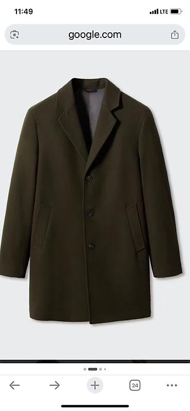 Пальто: Мужское пальто Topman - Размер: M - 14000 сом Женская полушубка из — 3