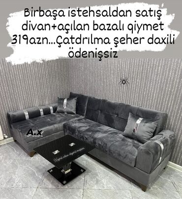 işlənmiş şifer satışı: Künc divan, Yeni, Açılan, Bazalı