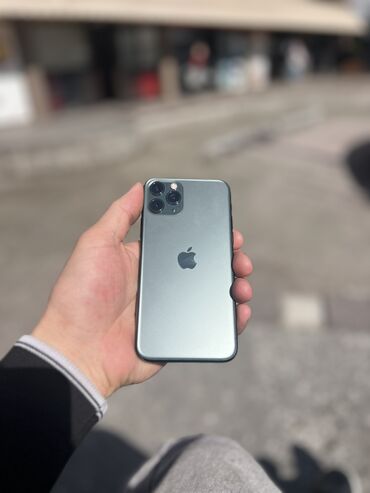 Apple iPhone: IPhone 11 Pro, Б/у, 64 ГБ, Alpine Green, Чехол, Коробка, В рассрочку, 73 %